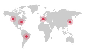 Pageviews map
