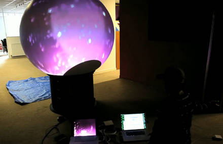Interactive MultiTouch Sphere