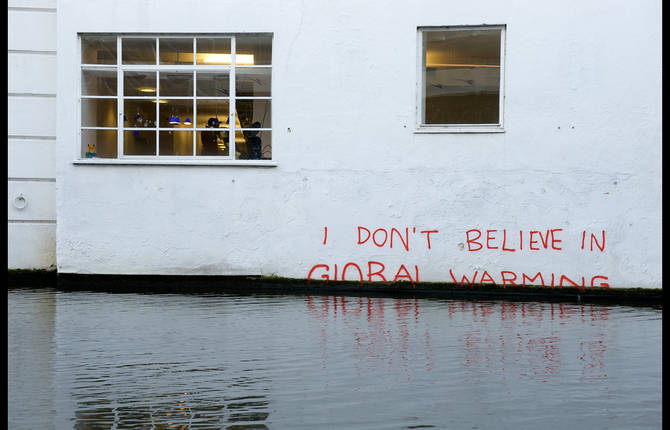 Global Warming by Banksy