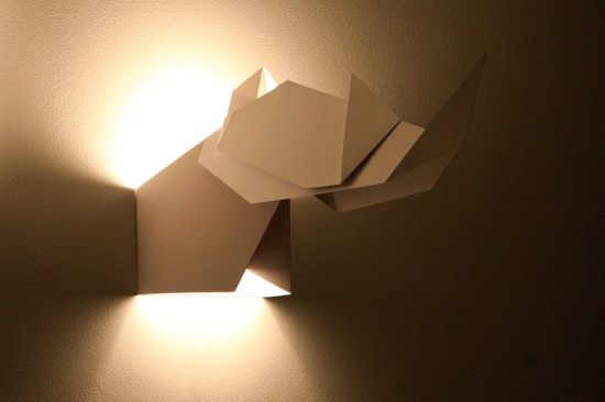 origami-lampshade-rhino-sconce