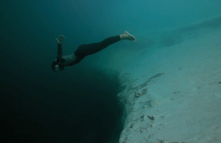 Underwater Base Jump