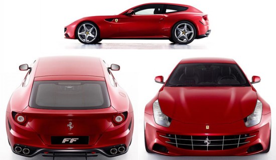 Ferrari FF - полный привод 4x4