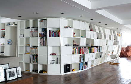 Bookcase Apartment