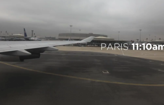 SF to Paris in Two Minutes