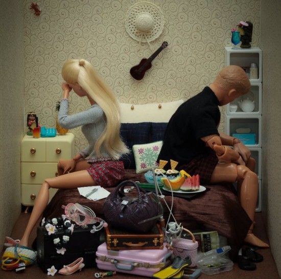 barbie and ken by Mariel Clayton