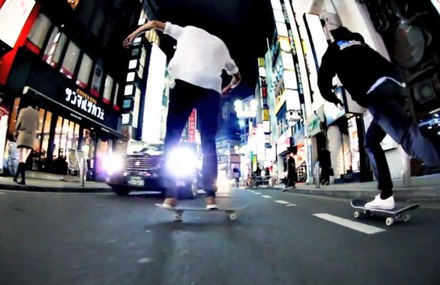 Skating in the Streets of Tokyo
