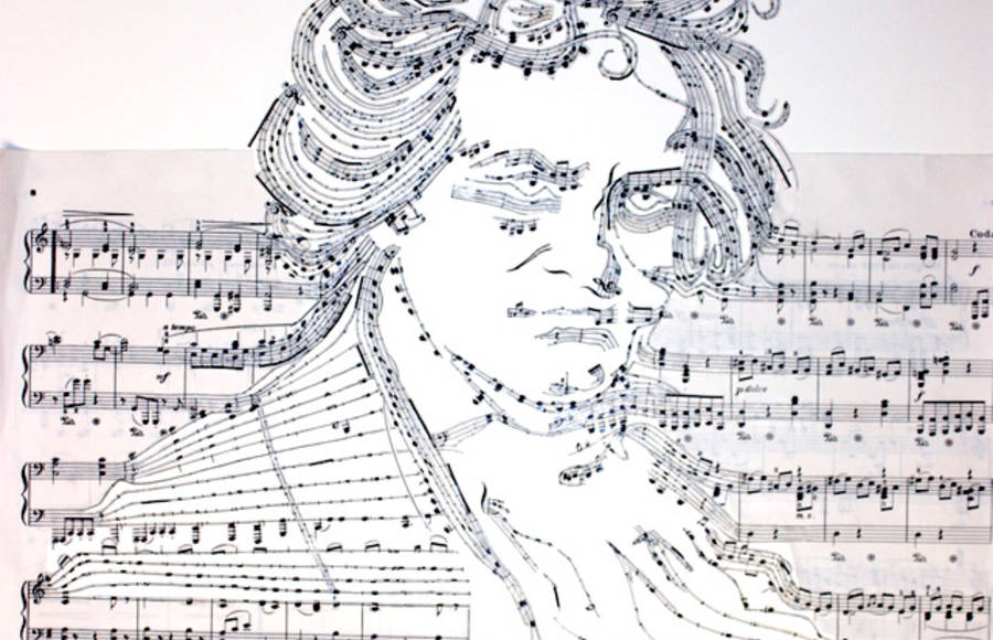 Sheet Music Collages