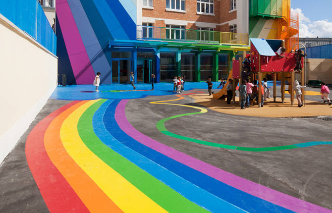 Colorful French School