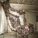 Newspaper Sculptures8