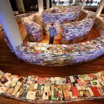 Brazilian Artists Create Labyrinth Using 250,000 Books