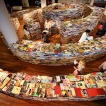 Brazilian Artists Create Labyrinth Using 250,000 Books