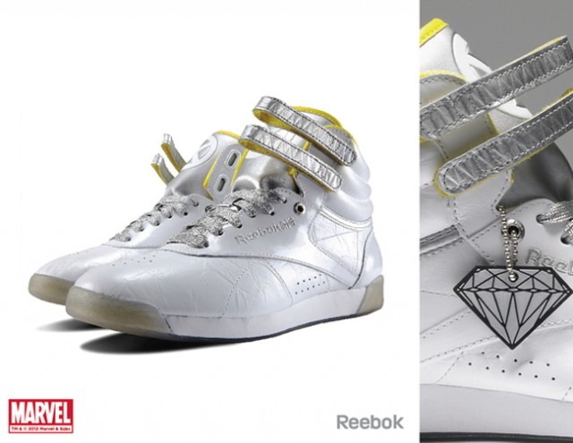 reebok avengers and x-men themed sneakers