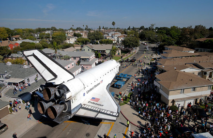 Space Shuttle in Los Angeles