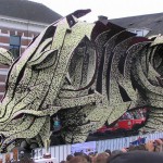 Sculptures made of Flowers5
