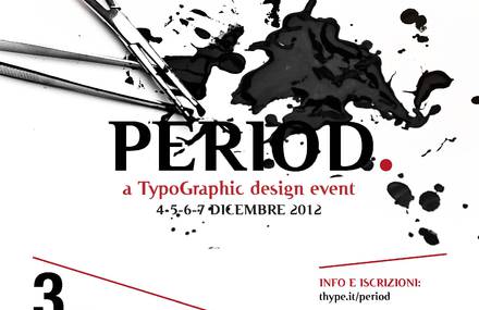 Period, a typographic design event
