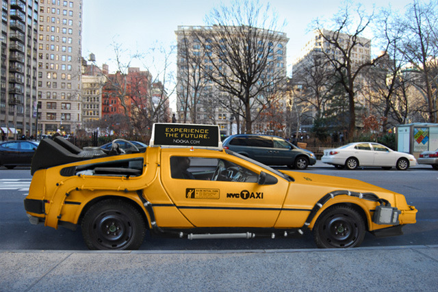 Delorean Taxi