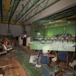 The gymnasium in the new wing.