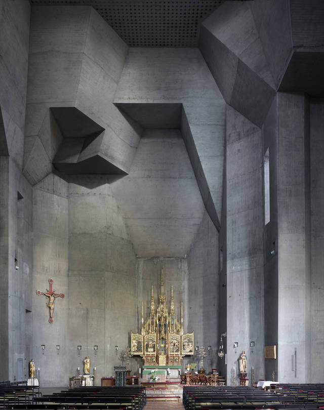 St Ludwig - Saarelouis - Gottfried BoÃàhm - 1970