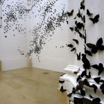 Black Paper Moths Cloud8