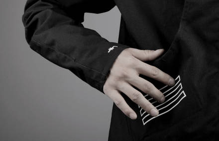 The first jacket that allows the user to create music through motion and touch sensors with a mobile app.