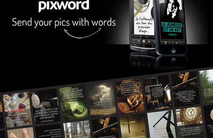Pixword, l’appli smartphone qui réunit les mots et les images…