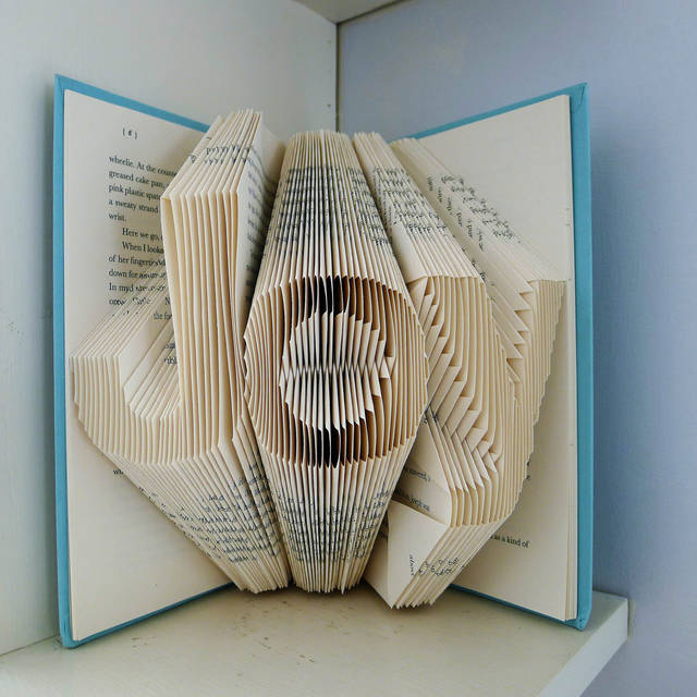 Folded Book Art Media
