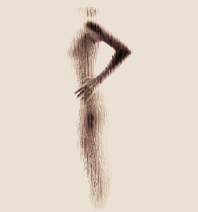 Naked Silhouette Alphabet5 Fubiz Media