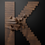 Nike Typography with Wooden Slats17
