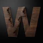Nike Typography with Wooden Slats5