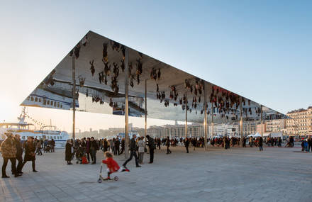 Reflective Pavilion in Marseille