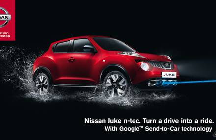 TBWAG1 and Nissan Europe Launch Nissan JUKE “Chase the Pin”