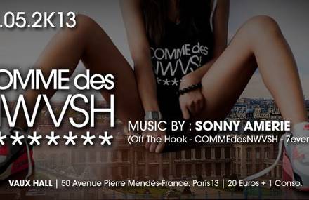 ✖ AGS X COMMEdesNWVSH / SAM. 04.05.2013 / VAUX HALL ✖