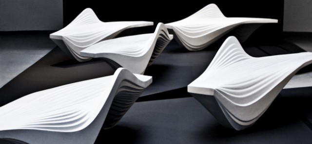 Zaha Hadid Design S Serac Bench For Lab23 Fubiz Media