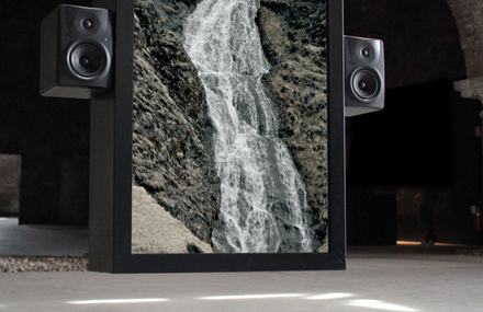 Audiovisual Installation of Waterfalls