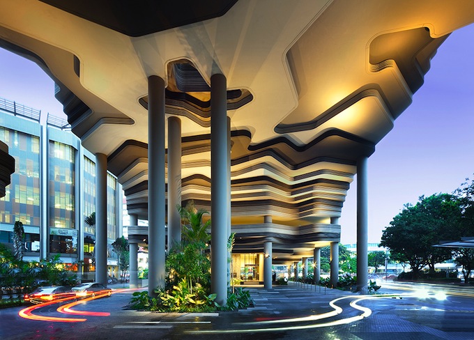 Parkroyal Singapore Architecture6