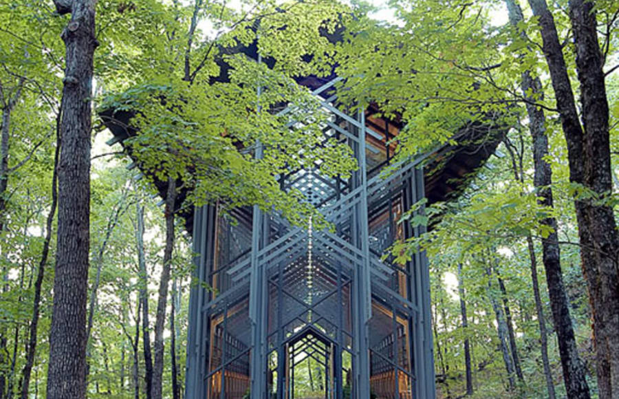 Thorncrown Chapel Architecture