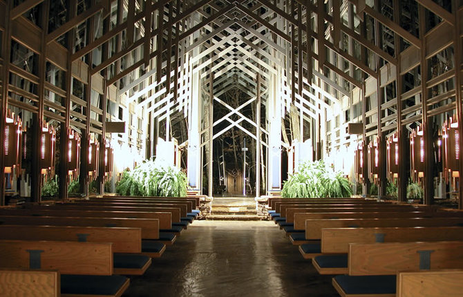 Thorncrown Chapel Architecture