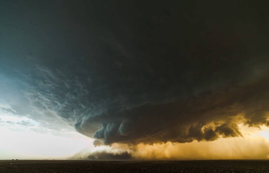 Supercell Thunderstorm Time Lapse