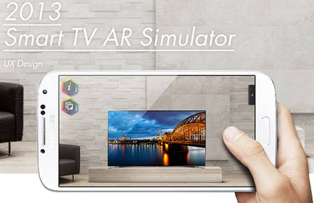 designfever’s 2013 Smart TV AR Simulator created for Samsung