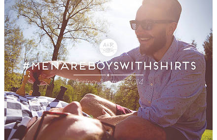 #MenAreBoysWithShirts by Abbie & Rose