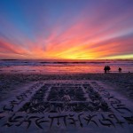 Amazing Beach Calligraphy5