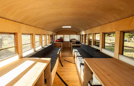 Restored Bus Mobile Home