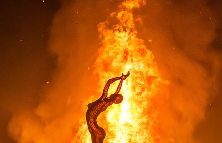 Gorgeous Sculpture at Burning Man