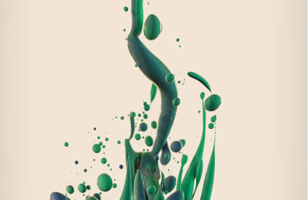 High Speed Photography of Paint