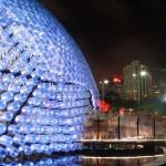 Lantern Pavilion made from Recycled Water Bottles4
