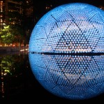 Lantern Pavilion made from Recycled Water Bottles8