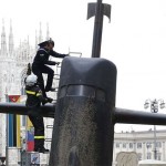 Submarine in Milan