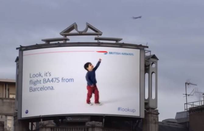 Interactive Billboards Flight