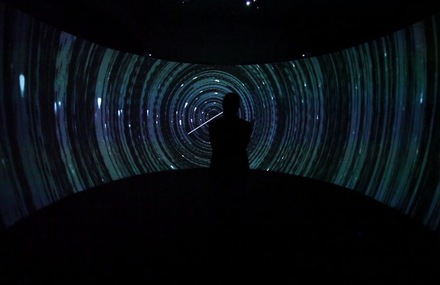 Panoramic Interactive Projection