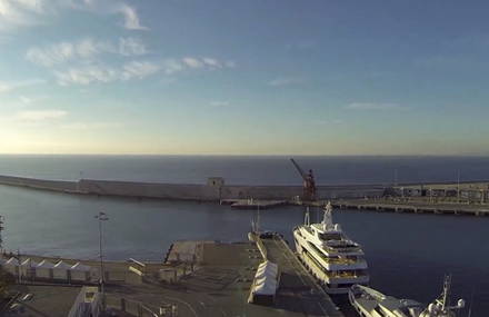 Le Port de Nice balade en drone